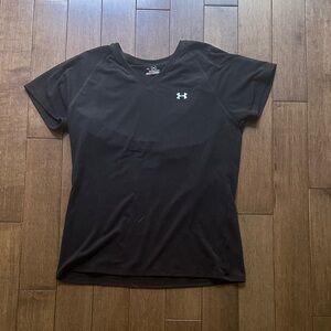 Under Armour Black Tee with Logo